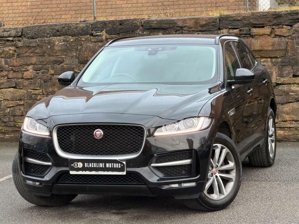 Jaguar F-Pace 2.0 D180 R-sport Awd Euro 6 S S Black #3