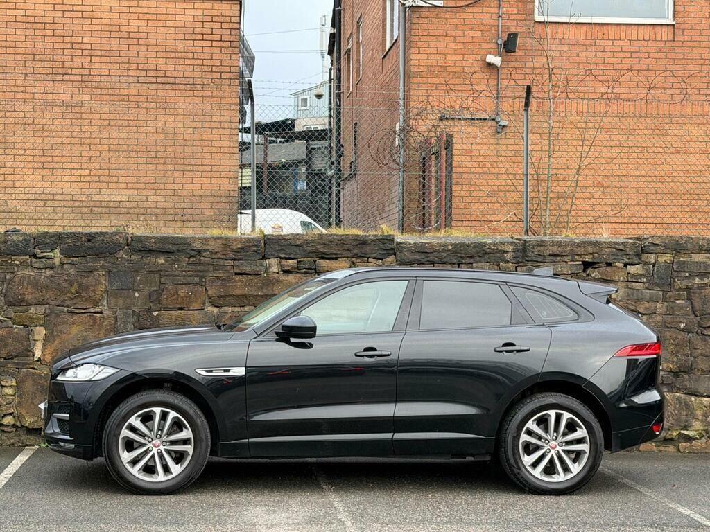 Jaguar F-Pace 2.0 D180 R-sport Awd Euro 6 S S Black #4