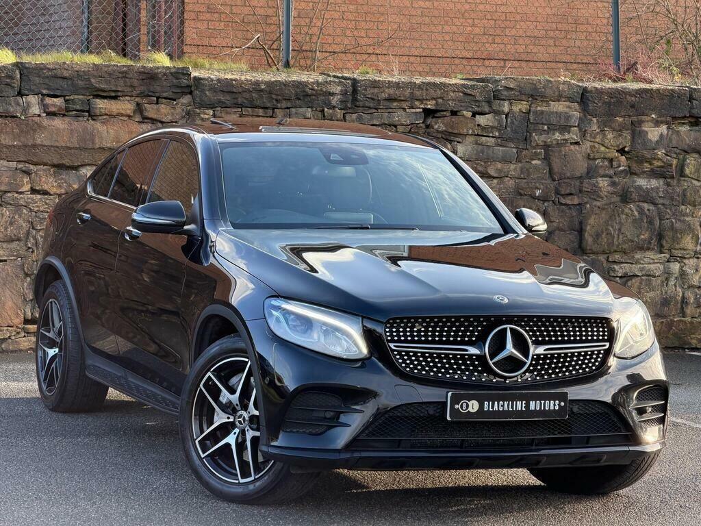 Mercedes-Benz GLC Class 2.1 Glc220d Amg Line Premium Plus Coupe G-tronic Black