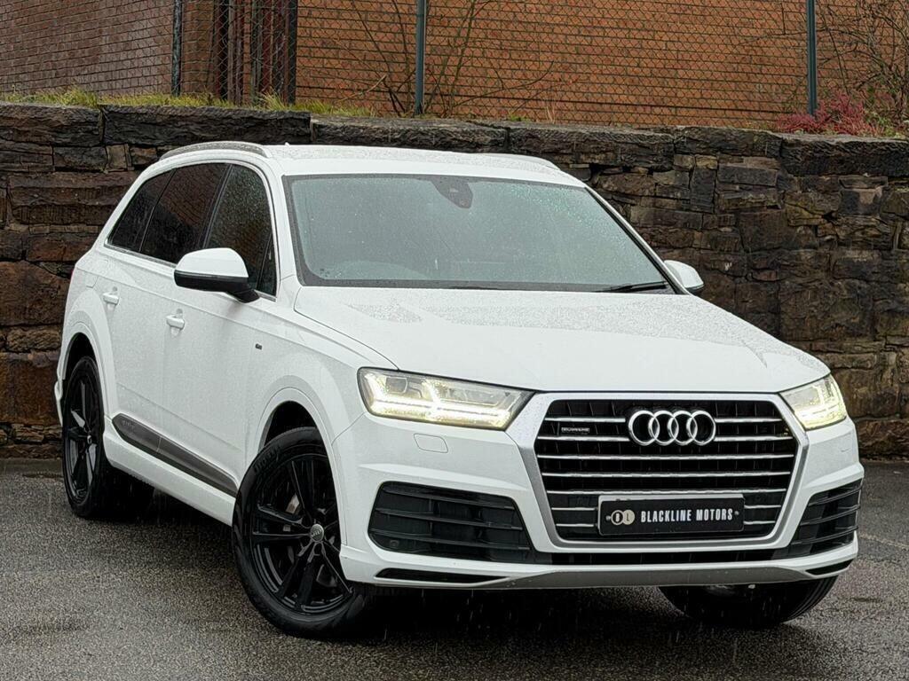 Audi Q7 3.0 Tdi V6 S Line Tiptronic Quattro Euro 6 S S White