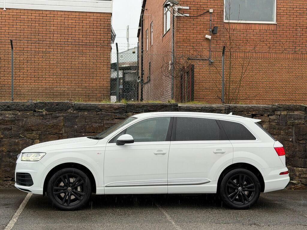 Audi Q7 3.0 Tdi V6 S Line Tiptronic Quattro Euro 6 S S White #4