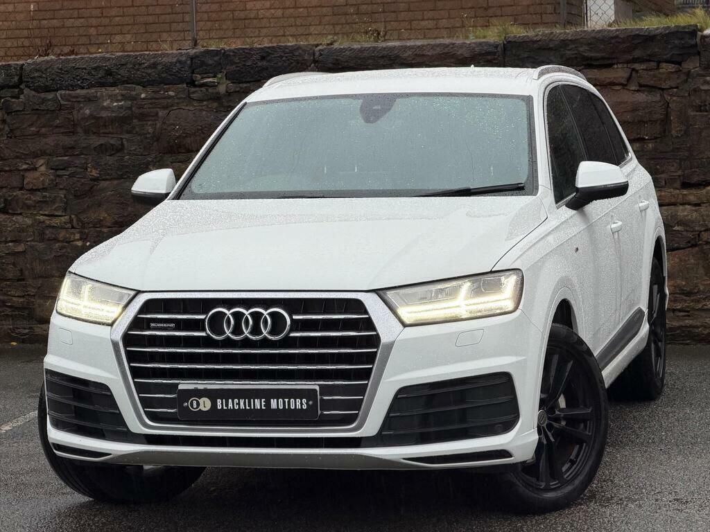 Audi Q7 3.0 Tdi V6 S Line Tiptronic Quattro Euro 6 S S White #3