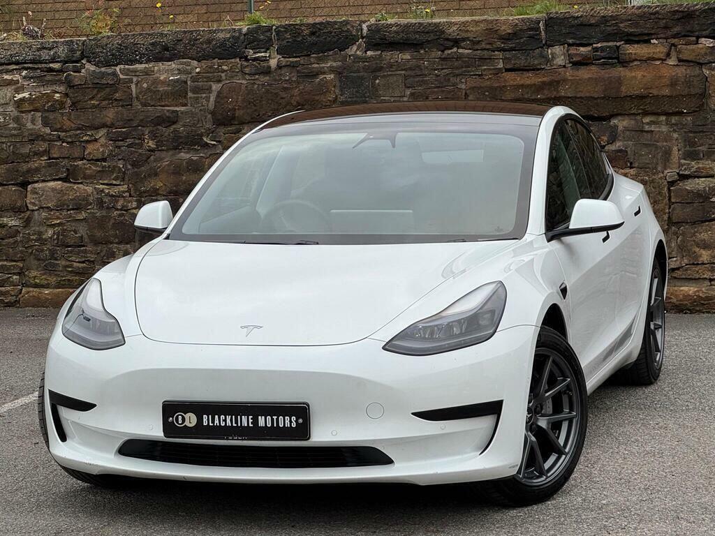 Tesla Model 3 Standard Range Plus Rwd White #3
