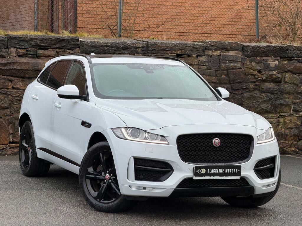Jaguar F-Pace 2.0 D180 R-sport Awd Euro 6 S S White