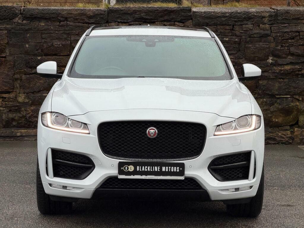 Jaguar F-Pace 2.0 D180 R-sport Awd Euro 6 S S  White #2