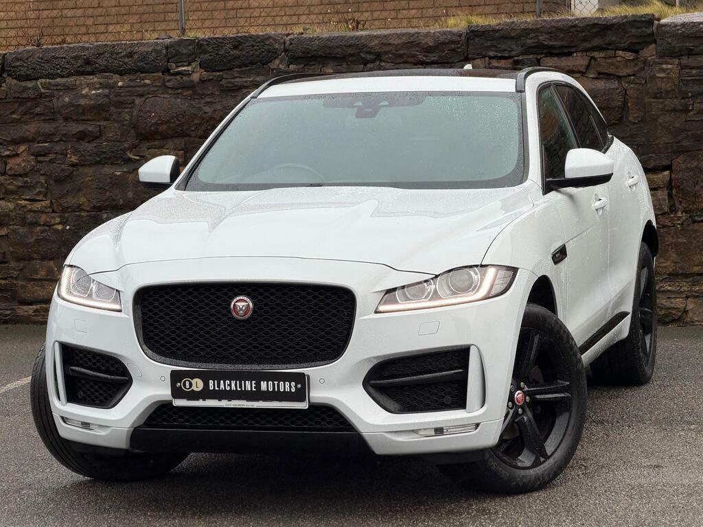 Jaguar F-Pace 2.0 D180 R-sport Awd Euro 6 S S  White #3