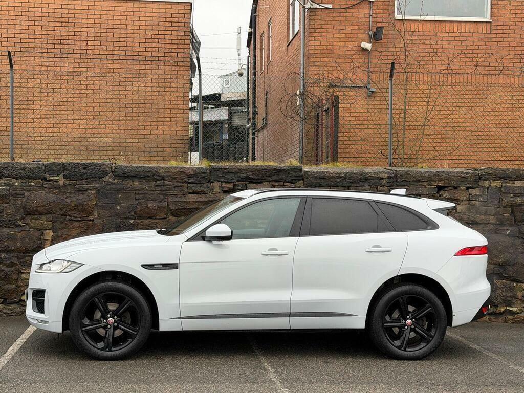 Jaguar F-Pace 2.0 D180 R-sport Awd Euro 6 S S  White #4
