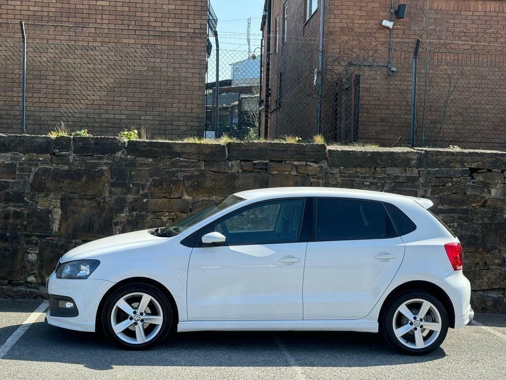 Volkswagen Polo 1.2 R-line Style Euro 5 White #4