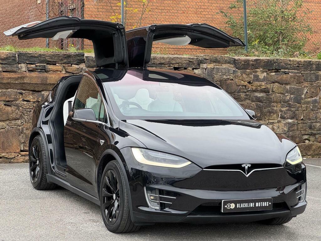 Tesla Model X 75D Dual Motor 4Wde Black