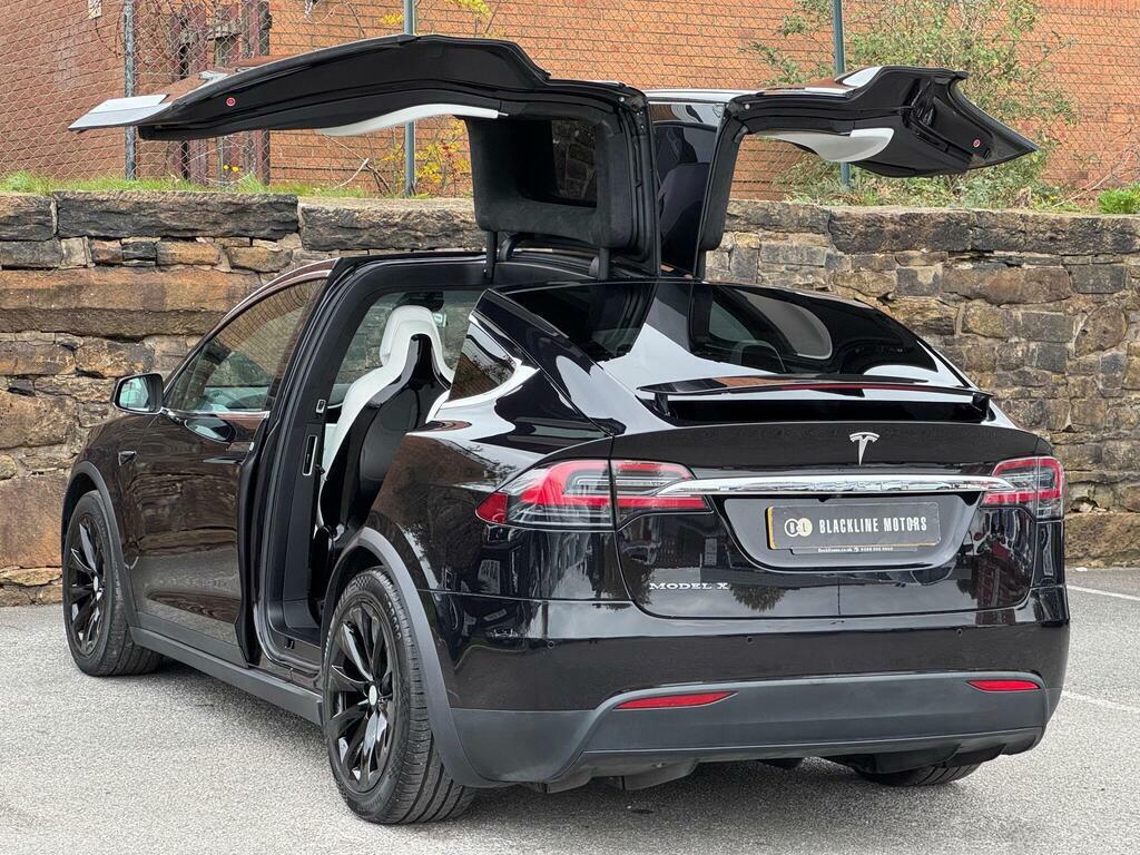 Tesla Model X 75D Dual Motor 4Wde Black #5