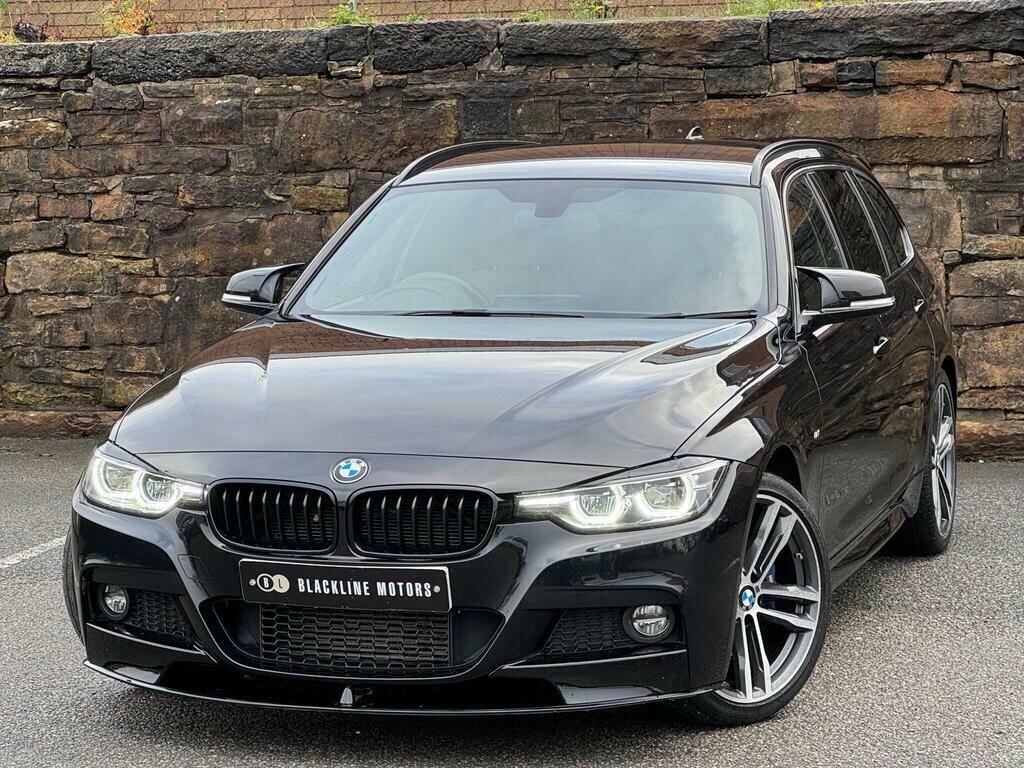 BMW 3 Series 2.0 320D M Sport Shadow Edition Touring Euro Black #3