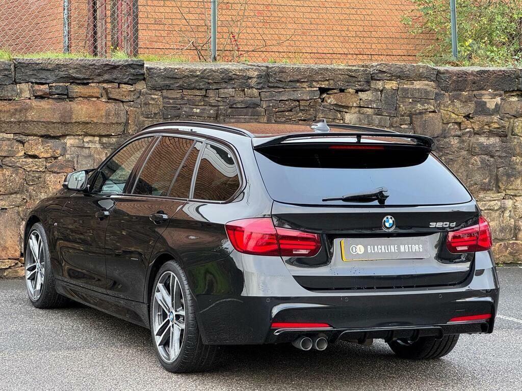 BMW 3 Series 2.0 320D M Sport Shadow Edition Touring Euro Black #5