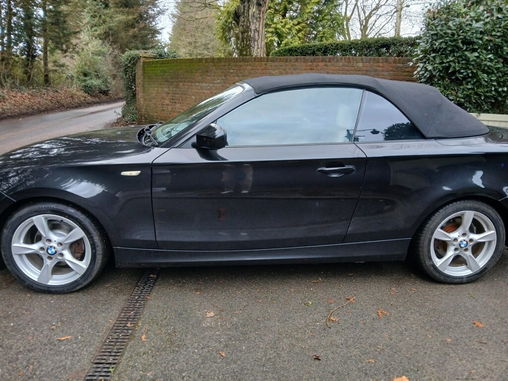 BMW 1 Series 118I Sport Convertible Ulez BT11LZP Black #6