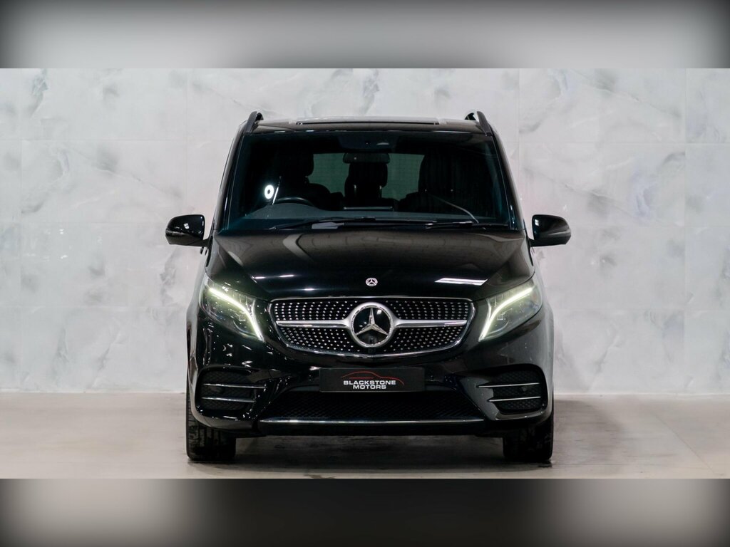 Mercedes-Benz V Class 2.0 V300d Amg Line G-tronic Euro 6 Ss Xlwb Black #2
