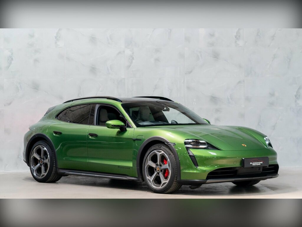 Porsche Taycan Performance Plus 93.4Kwh 4S Cross Turismo 4Wd Green