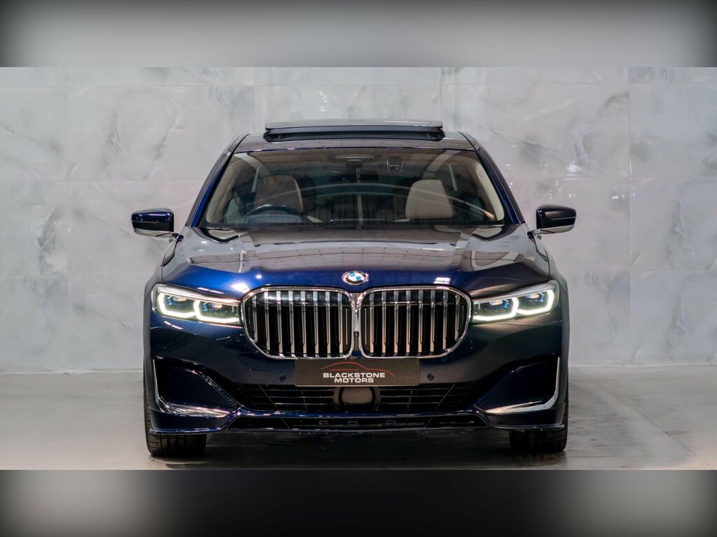 BMW 7 Series 3.0 740Li Euro 6 Ss Blue #4