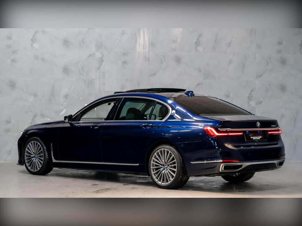 BMW 7 Series 3.0 740Li Euro 6 Ss Blue #6