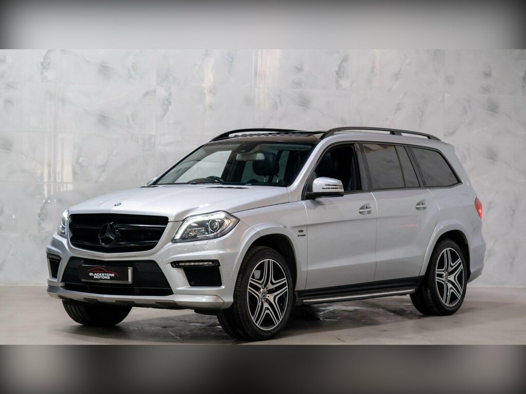 Mercedes-Benz GL Class 5.5 Gl63 V8 Biturbo Amg Spds7gt 4Wd Euro 6 Ss Silver #4