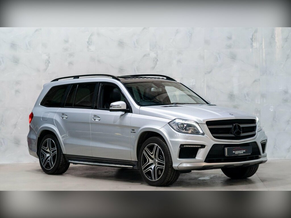 Mercedes-Benz GL Class 5.5 Gl63 V8 Biturbo Amg Spds7gt 4Wd Euro 6 Ss Silver