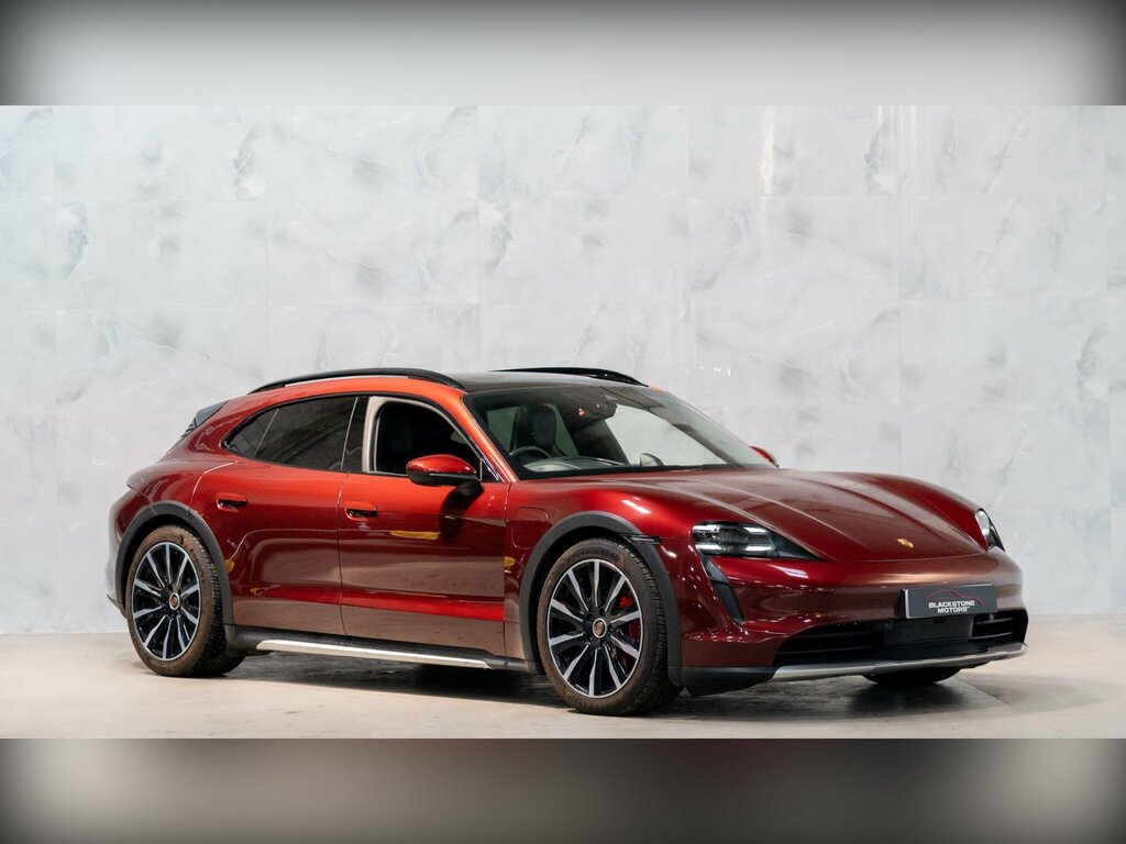 Porsche Taycan Performance Plus 93.4Kwh 4S Cross Turismo 4Wd Red