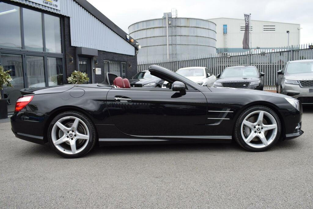 Mercedes-Benz SL Class Convertible 3.5 Sl350 Amg Sport G-tronic Euro 5 S Black #4