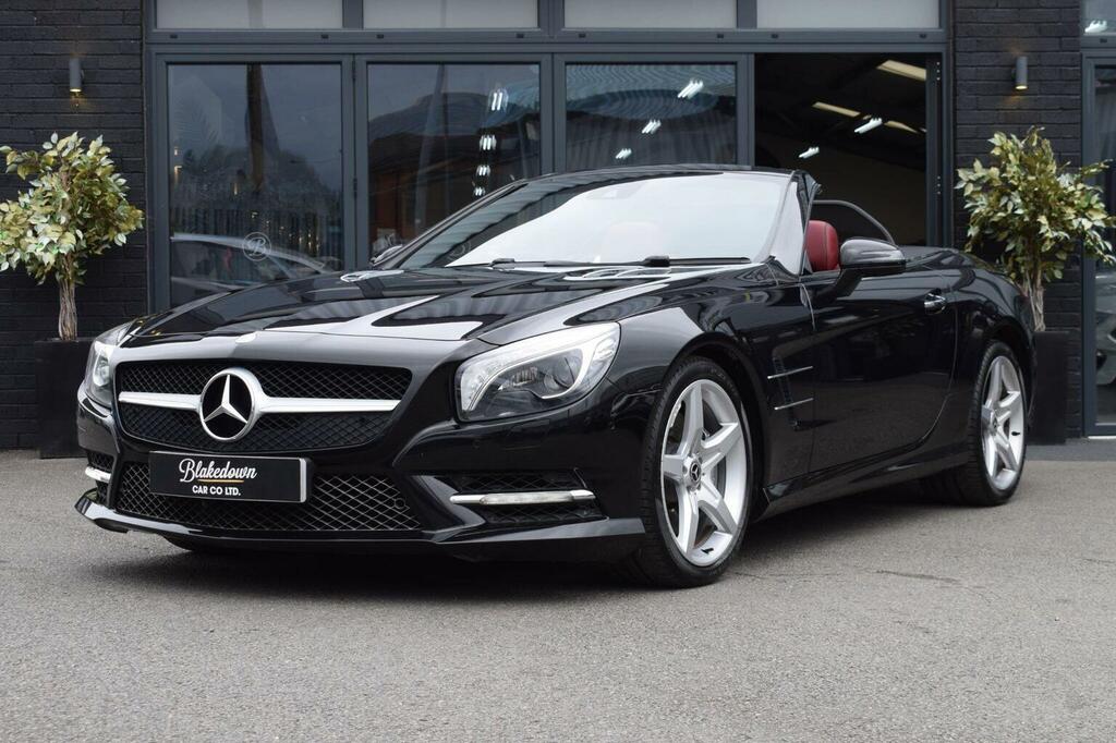 Mercedes-Benz SL Class Convertible 3.5 Sl350 Amg Sport G-tronic Euro 5 S Black