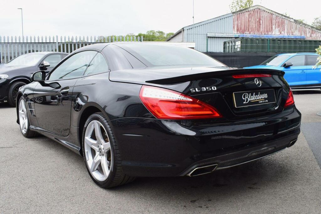 Mercedes-Benz SL Class Convertible 3.5 Sl350 Amg Sport G-tronic Euro 5 S Black #5