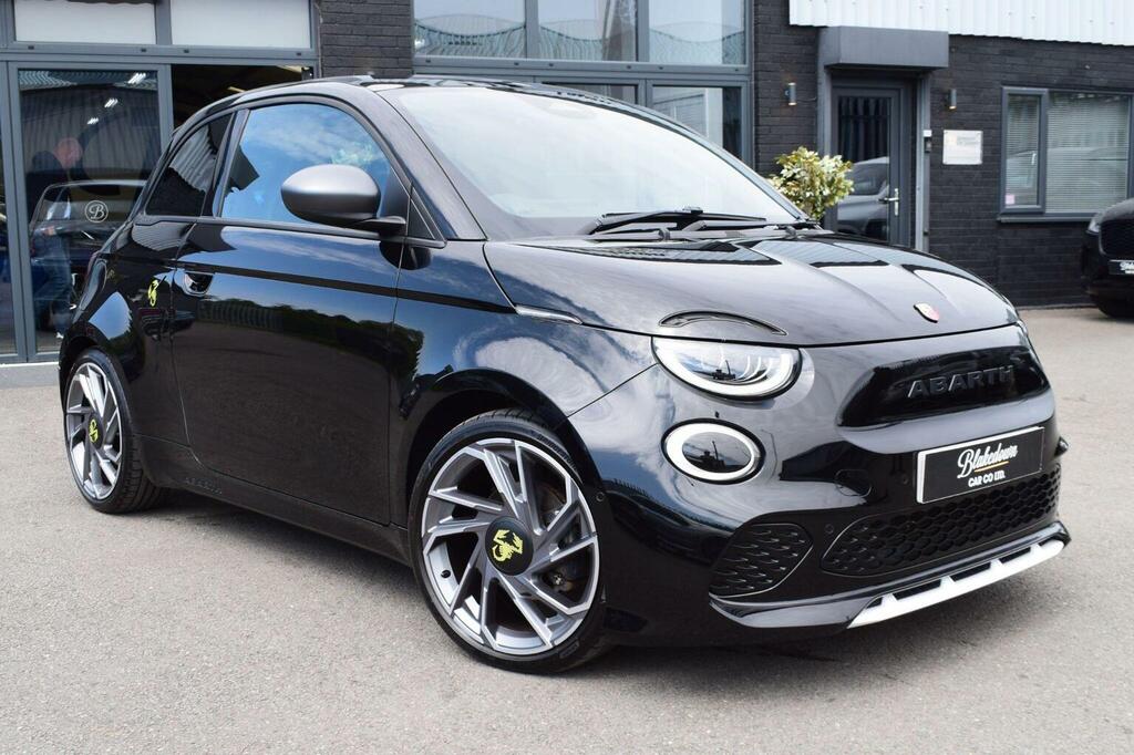 Abarth 500 Hatchback 42Kwh 202474 EL74LDL Black #3