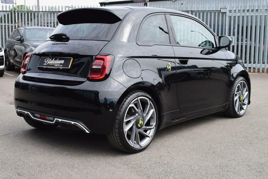 Abarth 500 Hatchback 42Kwh 202474 EL74LDL Black #4
