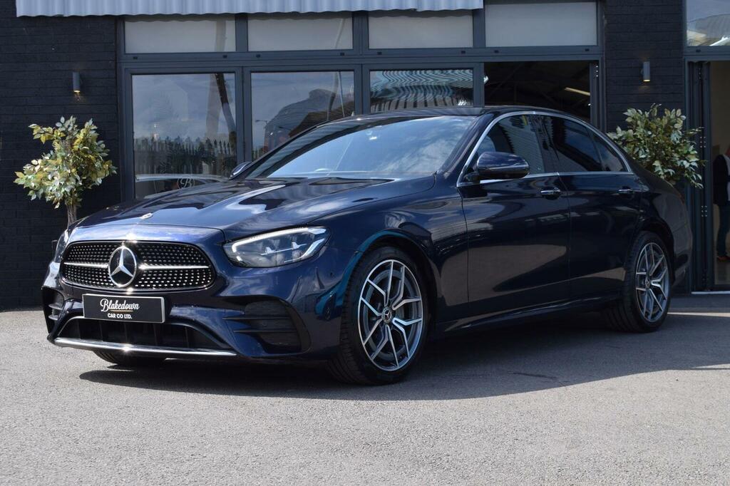 Mercedes-Benz E Class Saloon 2.0 E200h Mhev Amg Line Premium G-tronic Blue