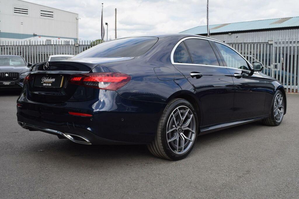 Mercedes-Benz E Class Saloon 2.0 E200h Mhev Amg Line Premium G-tronic FX23PKC Blue #5