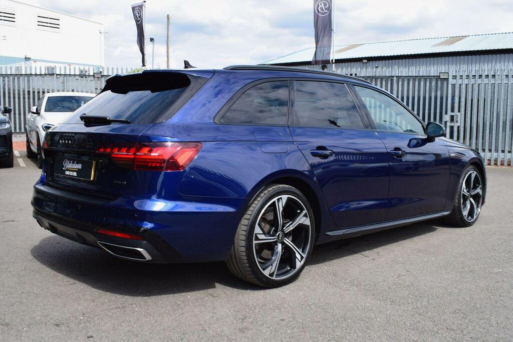 Audi A4 Avant Estate 2.0 Tdi 40 Black Edition S Tronic Quattro E Blue #5