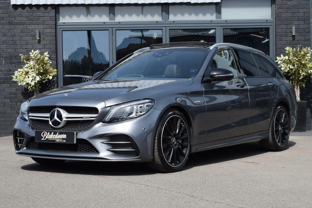 Mercedes-Benz C Class Estate 3.0 C43 V6 Amg Premium Plus G-tronic 4Ma Grey