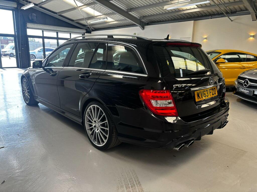 Mercedes-Benz C Class Estate 6.3 C63 V8 Amg Spds Mct Euro 5 201363 Black #4