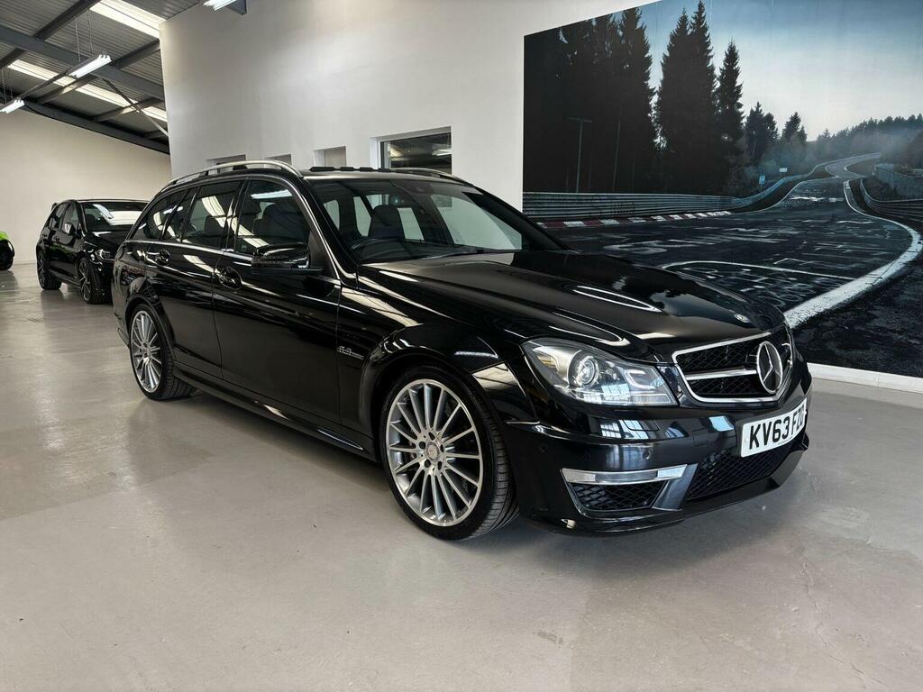 Mercedes-Benz C Class Estate 6.3 C63 V8 Amg Spds Mct Euro 5 201363 Black #2