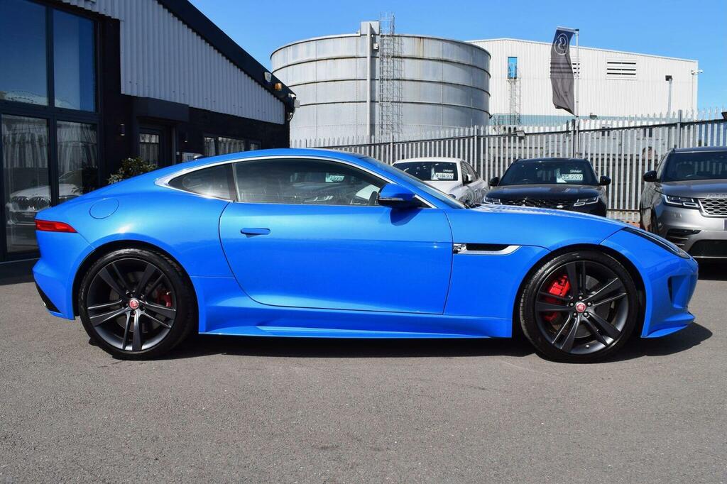 Jaguar F-Type Coupe 3.0 V6 British Design Edition Awd Euro RJ66GPF Blue #4