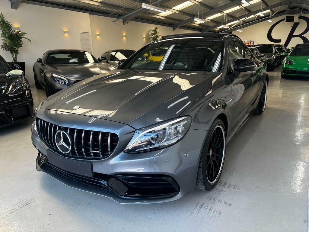 Mercedes-Benz C Class Coupe 4.0 C63 V8 Biturbo Amg S Premium Plus Spds Grey #2