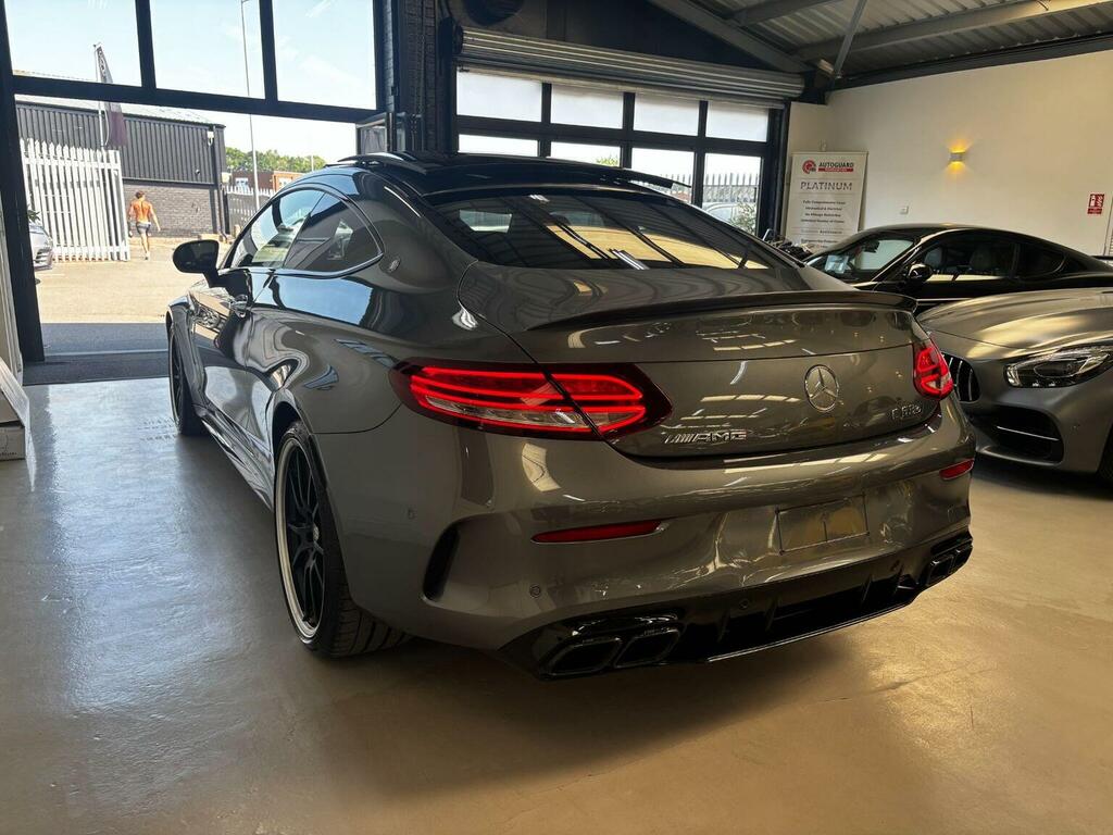 Mercedes-Benz C Class Coupe 4.0 C63 V8 Biturbo Amg S Premium Plus Spds Grey #3