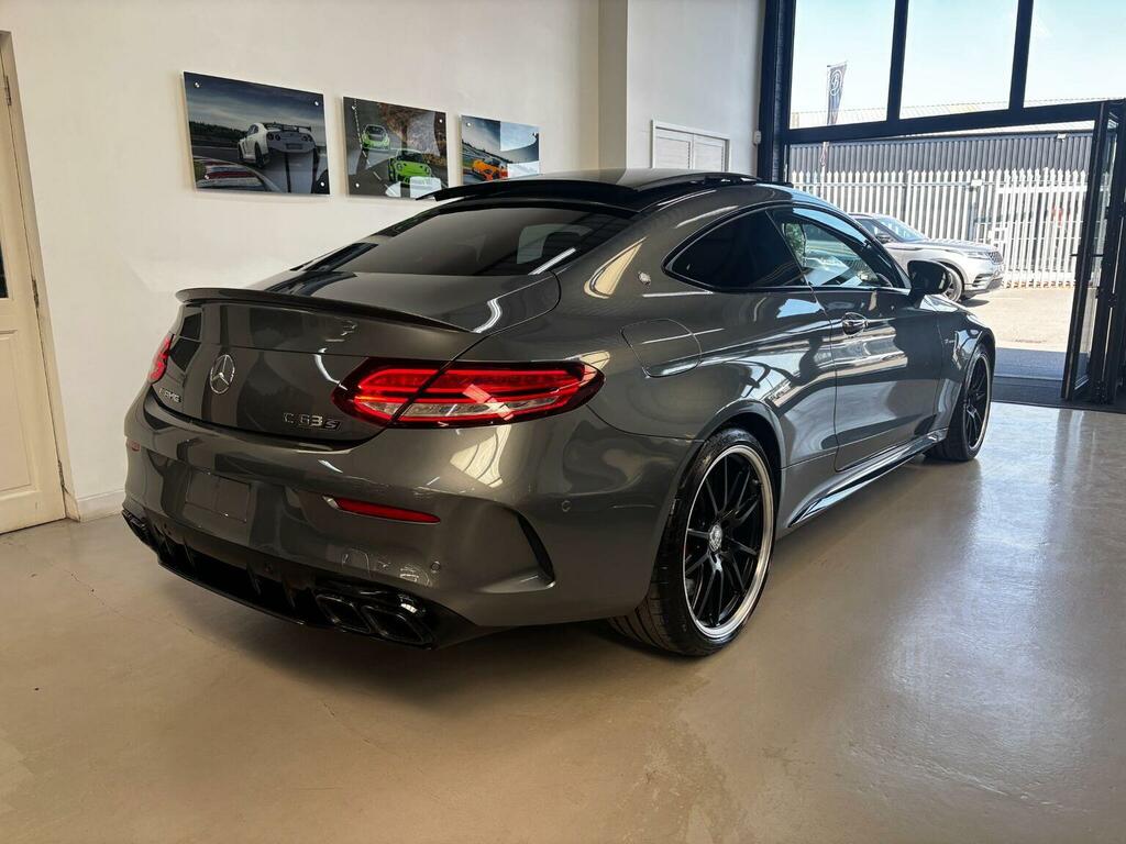 Mercedes-Benz C Class Coupe 4.0 C63 V8 Biturbo Amg S Premium Plus Spds Grey #4