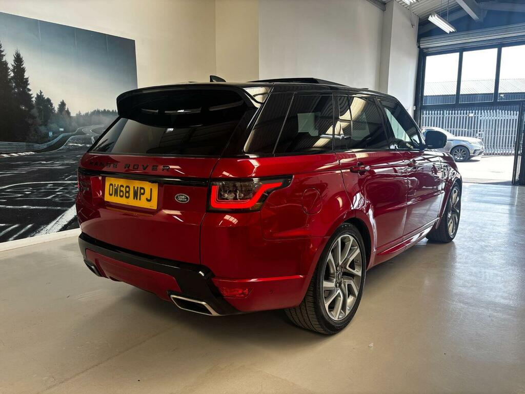 Land Rover Range Rover Sport Suv 3.0 Sd V6 Dynamic 4Wd Euro OW68WPJ Red #4