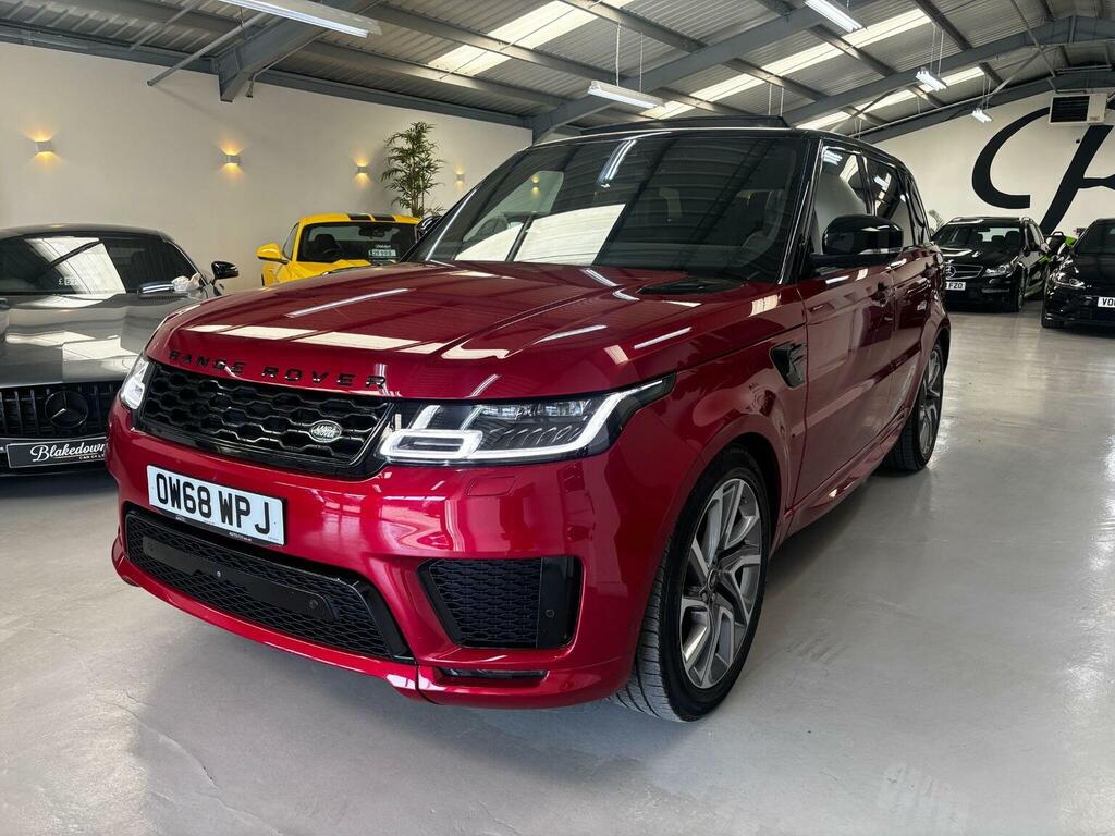Land Rover Range Rover Sport Suv 3.0 Sd V6 Dynamic 4Wd Euro OW68WPJ Red #2