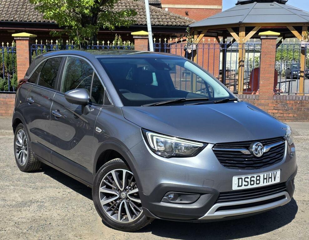 Vauxhall Crossland X 1.2 Elite Nav Euro 6 2018 DS68HHV Grey #2
