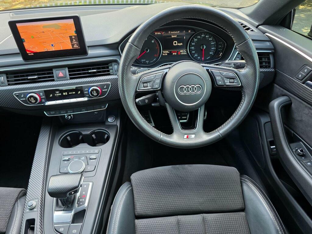 Audi A5 1.4 Tfsi S Line S Tronic Euro 6 Ss 2018 SJ68OHF Grey #4