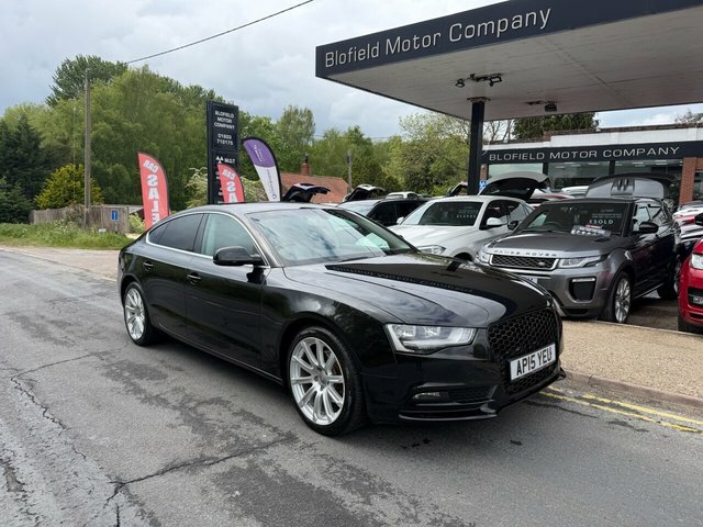 Audi A5 2.0 Tdi Se Technik Sportback Multitroni D18AUG Black #3