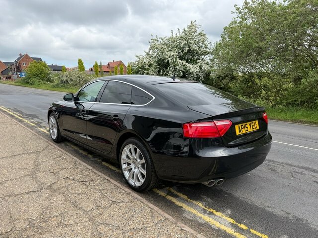 Audi A5 2.0 Tdi Se Technik Sportback Multitroni D18AUG Black #6