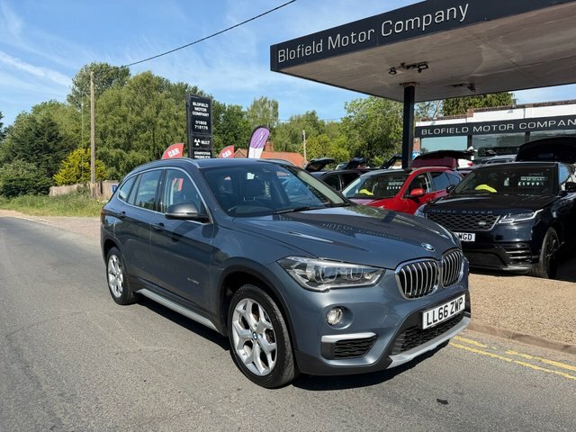 BMW X1 2.0 18D Xline Suv Xdrive Euro 6 LL66ZWP Grey #3