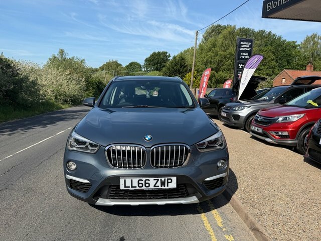 BMW X1 2.0 18D Xline Suv Xdrive Euro 6 LL66ZWP Grey #2