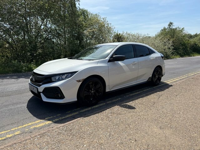 Honda Civic 1.0 Vtec Turbo Sport Line Hatchback Man White