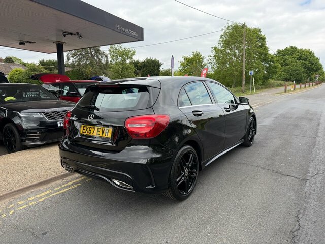 Mercedes-Benz A Class 1.5 A180d Amg Line Hatchback 7G-dct Eur EK67EVR Black #4