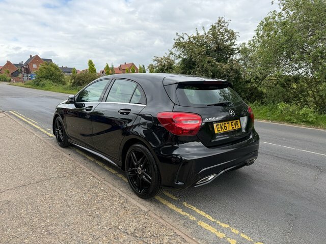 Mercedes-Benz A Class 1.5 A180d Amg Line Hatchback 7G-dct Eur EK67EVR Black #6